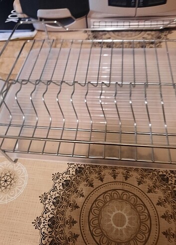 Galvaniz celik bulaşık sepeti