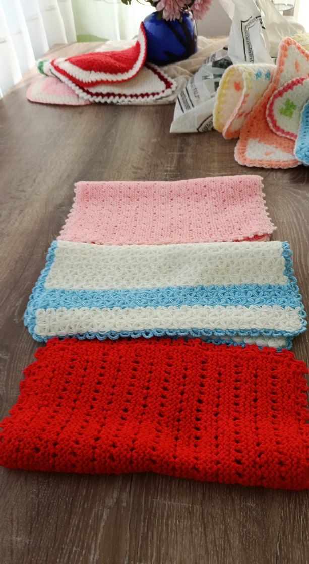 Renkli Örgü Banyo Süngerleri 3adet fiyatı - Görsel 2