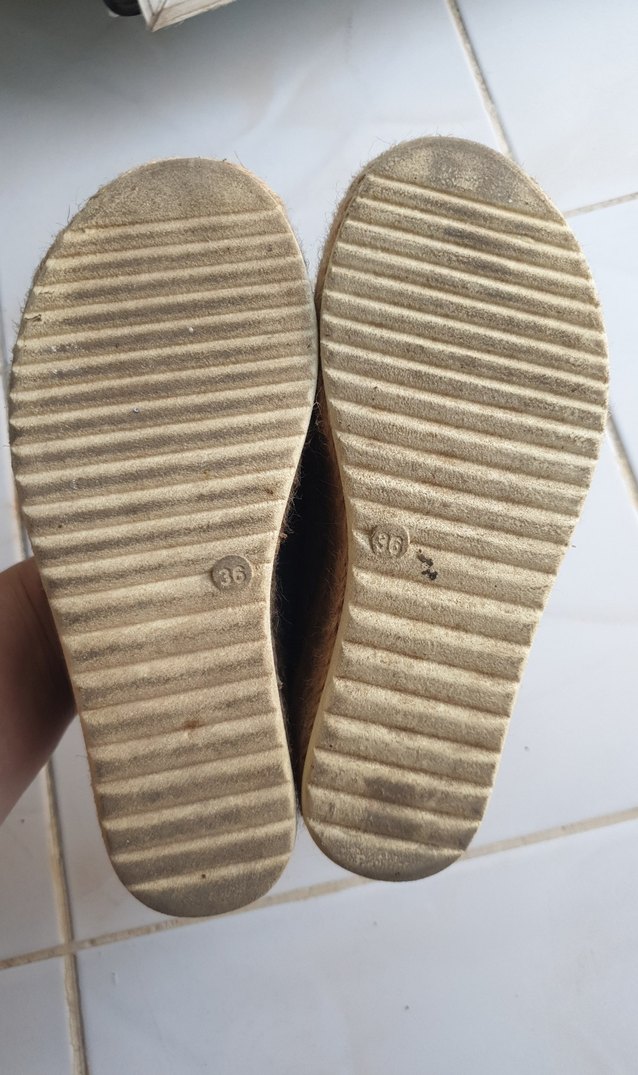 Kadın Kot Denim Dolgu Topuk Espadril - Görsel 3