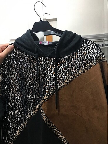 Diğer Parlak sweatshirt tunik