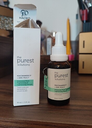 The purest gözenek ve siyah nokta karşıtı serum
