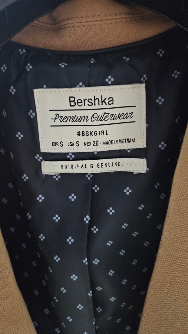 Kahverengi Deri Kadın Blazer Ceket - Görsel 2