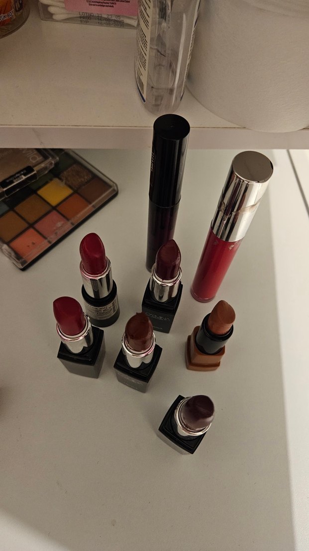 Koyu Kırmızı Ruj Seti TOPLU FİYAT - Görsel 3