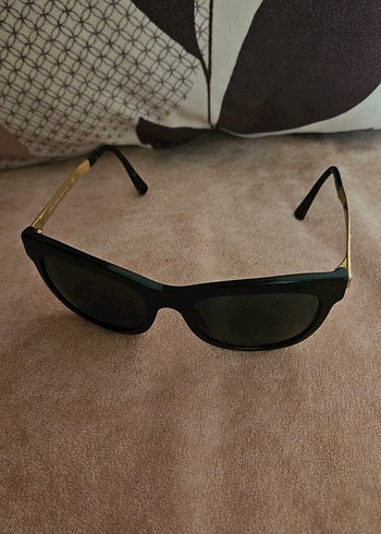 Siyah Minimalist Kadın Güneş Gözlüğü - Görsel 6