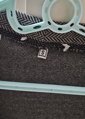 Gri Triko Hamile Hırka - Görsel 2