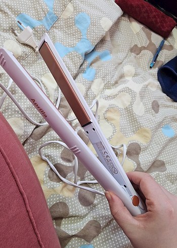 Beyaz Aprilla Saç Düzleştirici AHS-2022 - Görsel 5