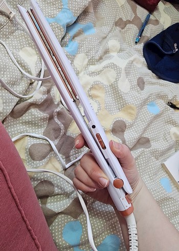 Beyaz Aprilla Saç Düzleştirici AHS-2022 - Görsel 3