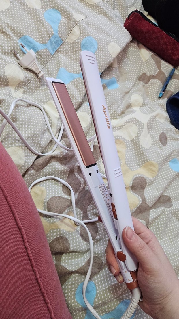 Beyaz Aprilla Saç Düzleştirici AHS-2022 - Görsel 4