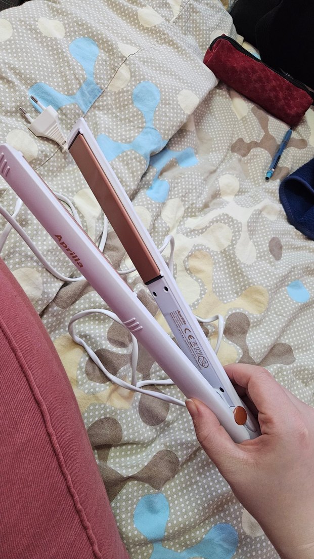 Beyaz Aprilla Saç Düzleştirici AHS-2022 - Görsel 5