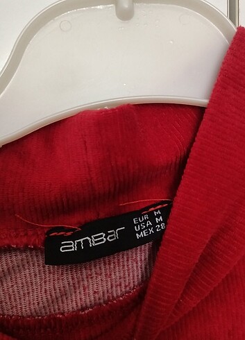 Kırmızı sweatshirt 