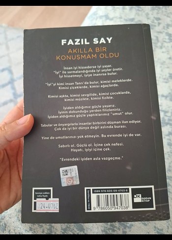 Beden Fazıl Say - Akılla Bir Konuşmam Oldu Roman