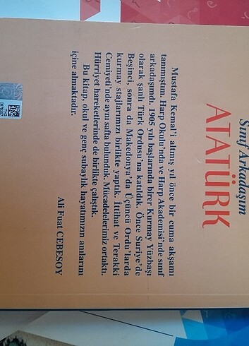 Sınıf arkadaşım Atatürk (Ali Fuat cebesoy)