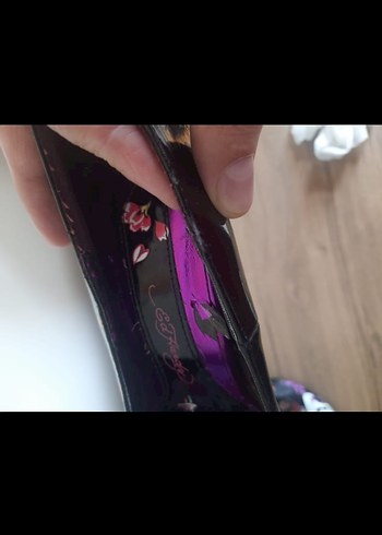 ed hardy Gotik Yüksek Topuklu Stiletto - Görsel 3