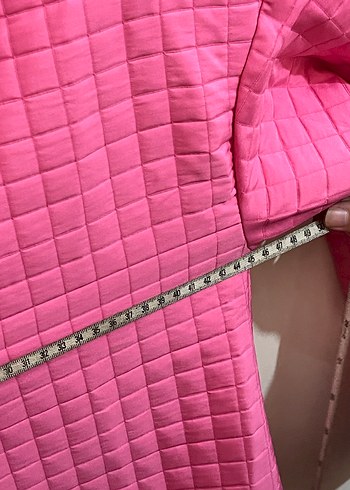 Diğer Düğmeli Pembe Kadın Gömlek Ceket