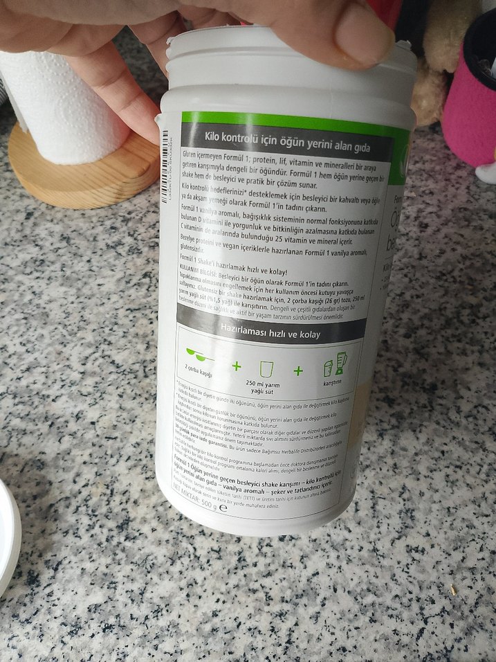 Herbalife Formül 1 Besleyici Shake Karışımı - Görsel 4