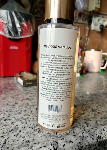 Eva's Hidden Chervous Vanilla Kadın Parfümü 250 ml - Görsel 3