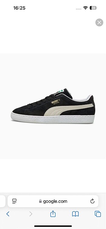 Puma Suede 38 numara sifir ayakkabi