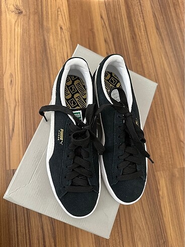38 Beden Puma Suede 38 numara sifir ayakkabi