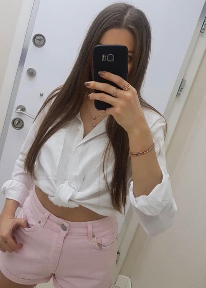 Jean şort - Görsel 3