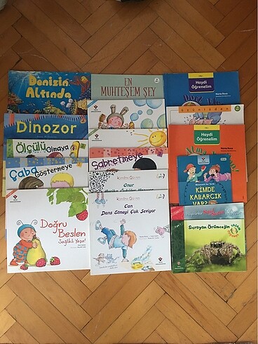 Çocuk kitapları (17 adet)
