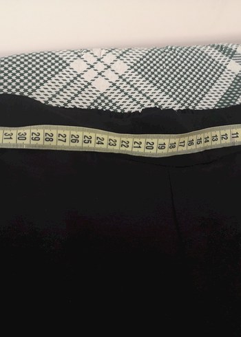 38 Beden Siyah Midi Kadın Kumaş Pantolon
