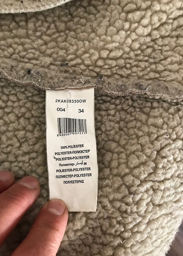 Koton  kaban 34-36 beden - Görsel 4