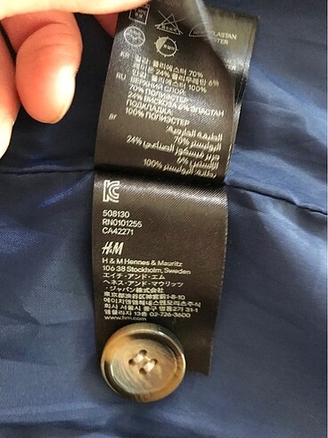 H&M gri ceket - Görsel 9