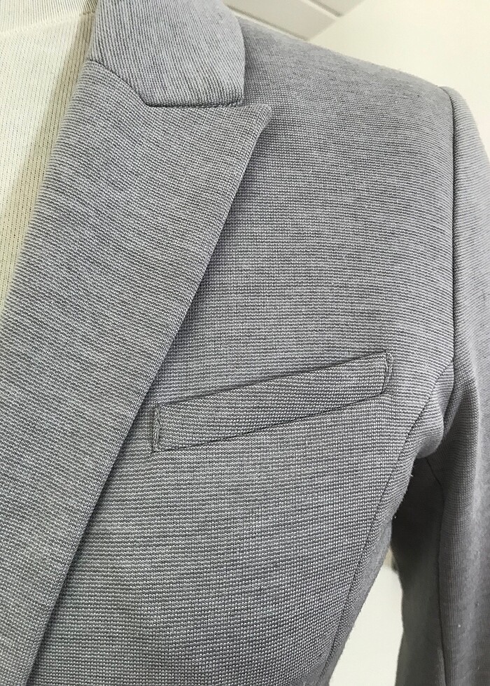 H&M gri ceket - Görsel 2