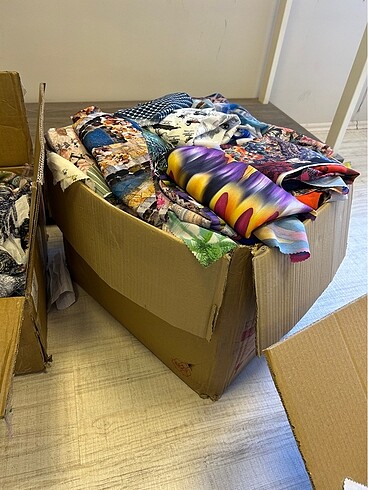 Kumaş, parça kumaşlar, desenli kumaş, kırk yama patchwork - Görsel 4