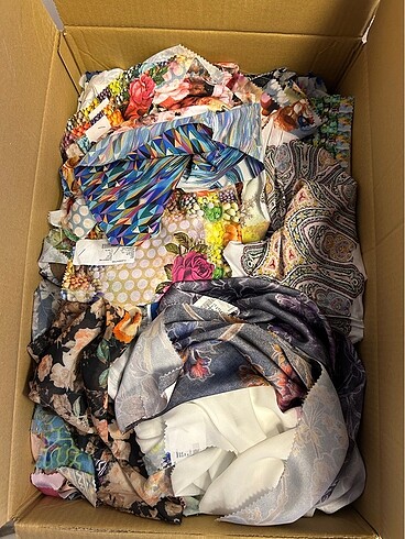 Kumaş, parça kumaşlar, desenli kumaş, kırk yama patchwork - Görsel 7