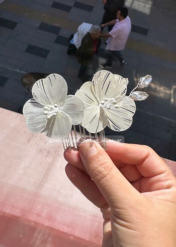  Beden beyaz Renk Söz nişan nikah gelin Saç Tokası aksesuar