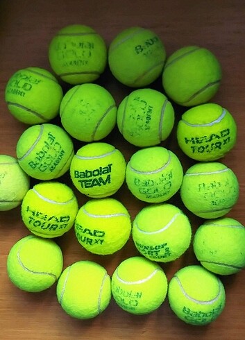 Babolat Heat tenis topları havaları çok iyi durumda 20 adet
