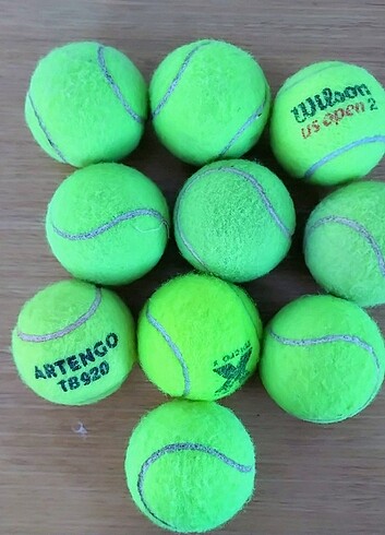 Wilson artengo karışik tenis topları 10 adet 