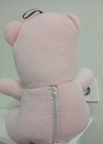  Beden Renk Pembe Renkli Peluş Ayıcık Oyuncak