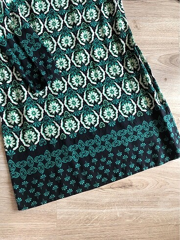LC Waikiki Otantik desenli tunik , mini elbise