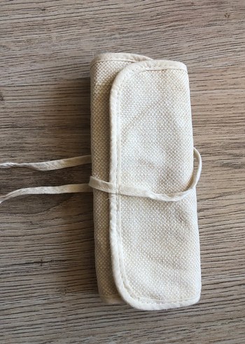 Bej Makyaj Fırçası Seti ve Taşıma Çantası - Görsel 4