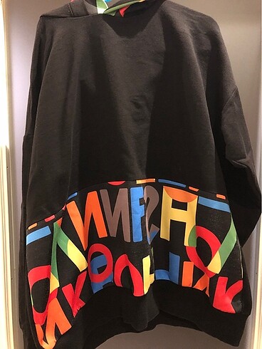 baskılı sweatshirt