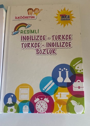 Beden İlköğretim Resimli Türkçe ve İngilizce Sözlük Seti