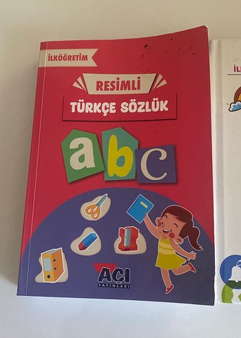 İlköğretim Resimli Türkçe ve İngilizce Sözlük Seti