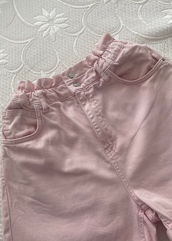 Koton Kadın Pembe Yüksek Bel Mini Şort