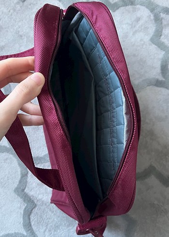 Beden bordo Renk Bordo Kadın Çantası Fermuarlı
