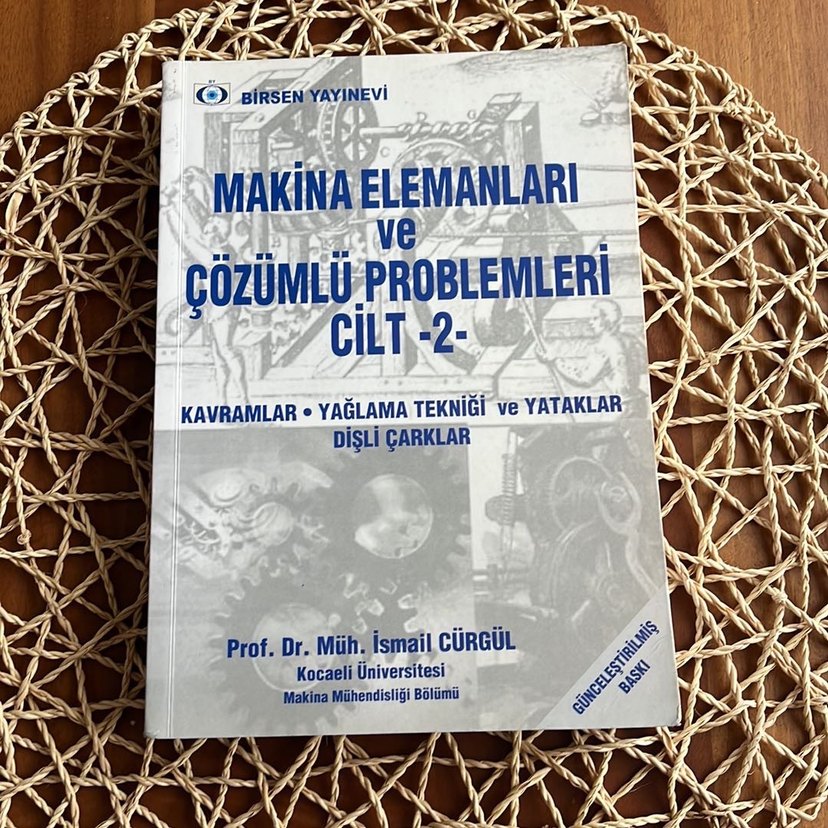 Makina Mühendisliği Kitap - Görsel 5
