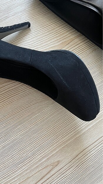 Siyah taşlı abiye topuklu (42) - Görsel 7