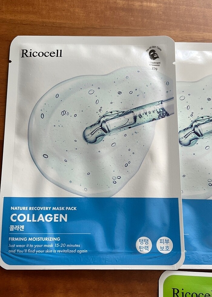 Güney Kore cilt bakım maskesi - Görsel 4