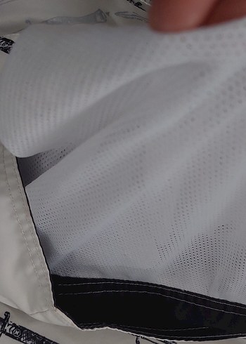 Beyaz Gri Desenli Erkek Şort - Görsel 7