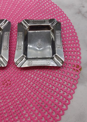 3 adet çelik kültablası. - Görsel 2