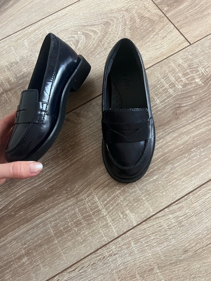 Zara girls 27 deri loafer - Görsel 2