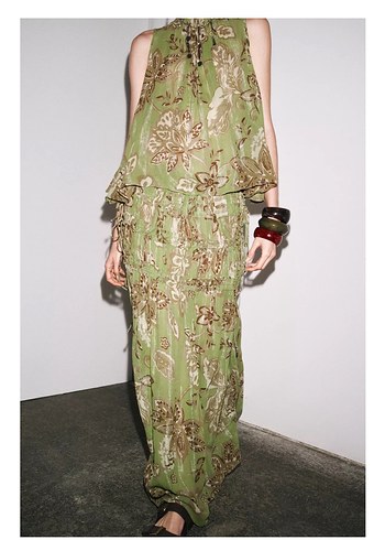 Bohem Uzun Zara ZW Etek etiketli - Görsel 3