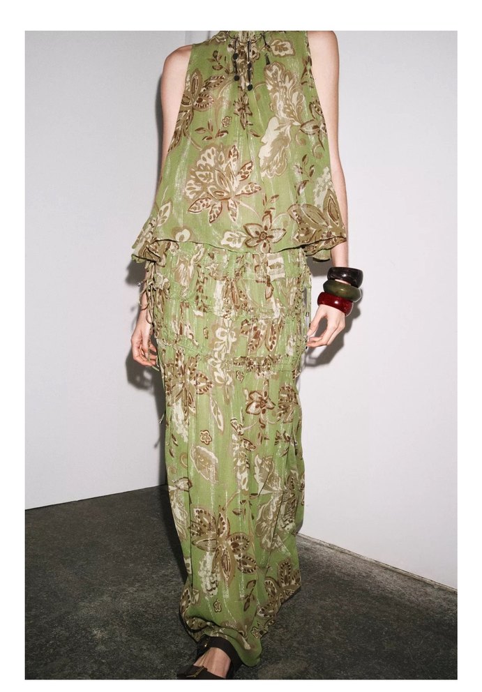 Bohem Uzun Zara ZW Etek etiketli - Görsel 3