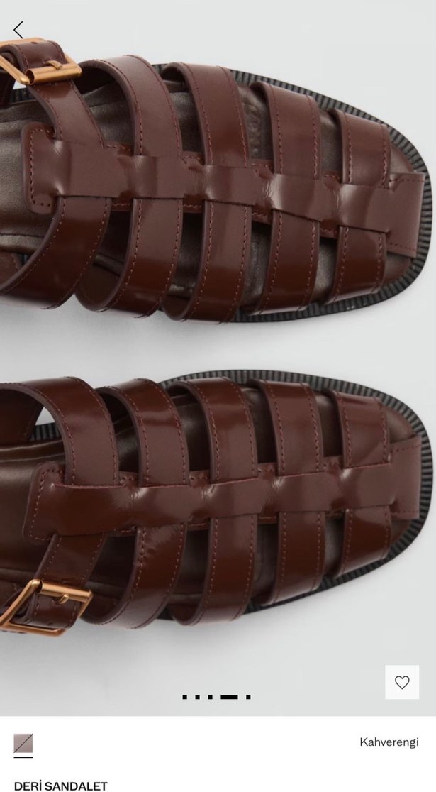 Mango hakiki deri terlik - Görsel 3